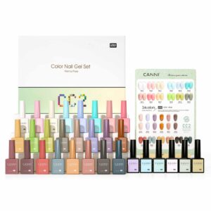 לק ג'ל 9 מ"ל - CANNI - hema free SET CC2