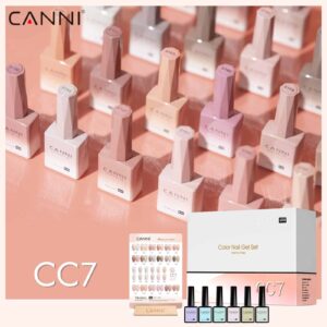 לק ג'ל 9 מ"ל - CANNI - hema free SET CC7