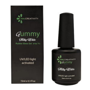 ראבר בייס 15 מ"ל Nail Creativity Gummy milky white