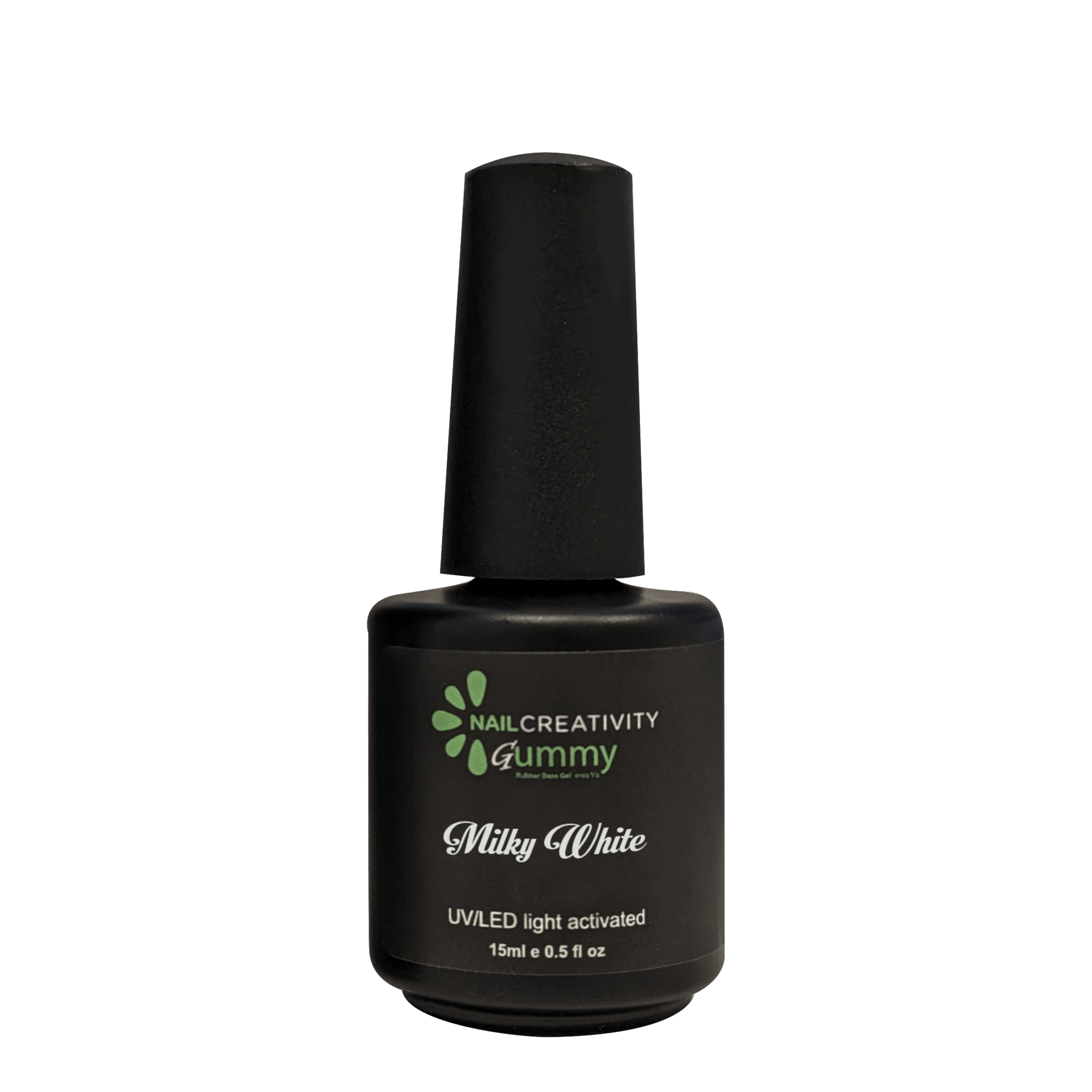 ראבר בייס 15 מ"ל Nail Creativity Gummy milky white ראבר בייס 15 מ"ל Nail Creativity Gummy milky white – תמונה 2
