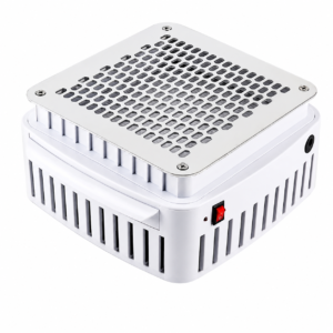 שואב אבק מקצועי לציפורניים V+Trys Turbo – התקנה מתחת לשולחן עם פילטר HEPA